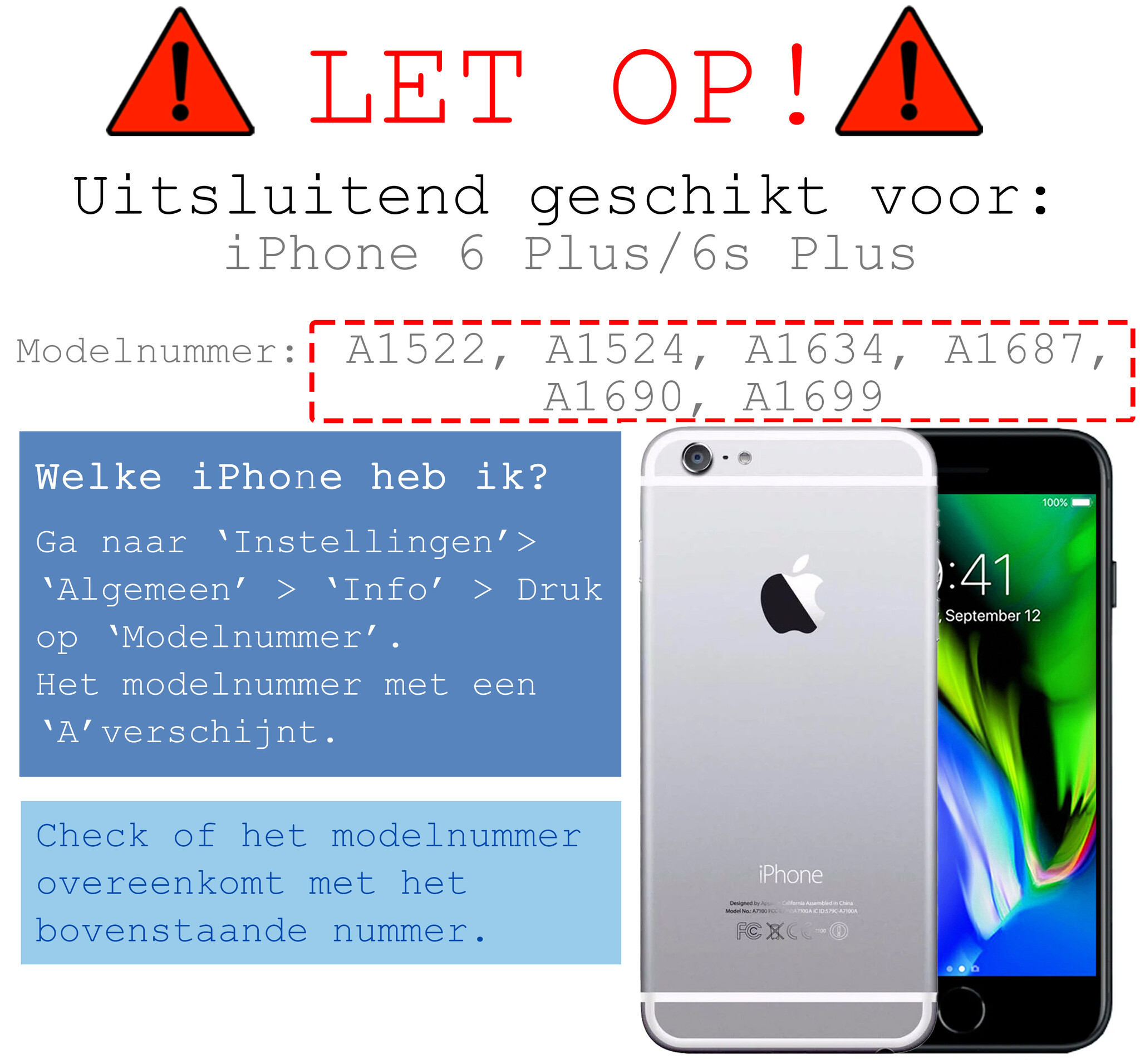 BASEY. Screenprotector Geschikt voor iPhone 6s Plus Screenprotector Tempered Glass - Screenprotector Geschikt voor iPhone 6s Plus Beschermglas Screen Protector Glas - 2 Stuks