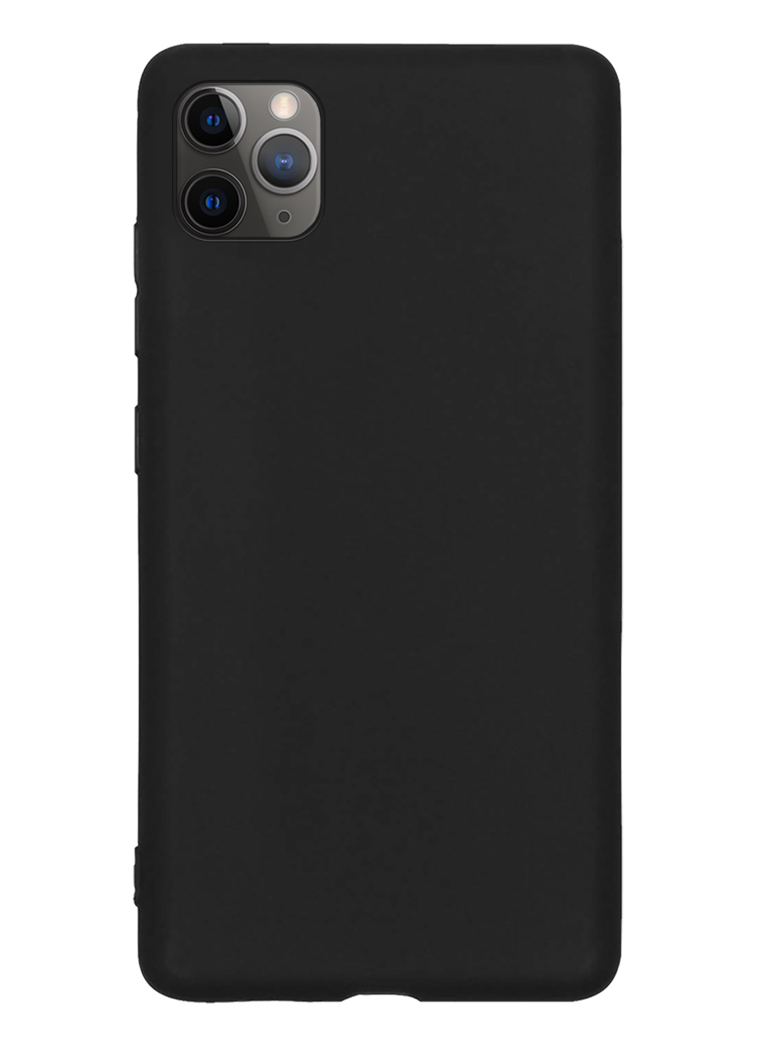 Nomfy Hoesje Geschikt voor iPhone 11 Pro Hoesje Siliconen Cover Case - Hoes Geschikt voor iPhone 11 Pro Hoes Back Case - Zwart