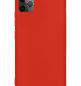 Nomfy Nomfy iPhone 11 Pro Hoesje Siliconen - Rood