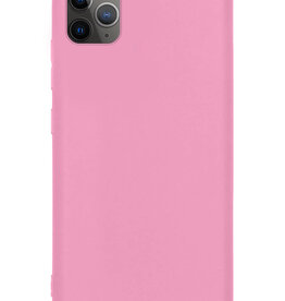 Nomfy Nomfy iPhone 11 Pro Hoesje Siliconen - Licht Roze