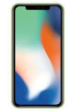 Nomfy Hoesje Geschikt voor iPhone 11 Hoesje Siliconen Cover Case - Hoes Geschikt voor iPhone 11 Hoes Back Case - 2-PACK - Groen