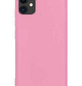 Nomfy Nomfy iPhone 11 Hoesje Siliconen - Licht Roze