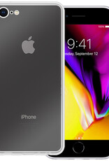 Nomfy Hoesje Geschikt voor iPhone 8 Hoesje Siliconen Cover Case - Hoes Geschikt voor iPhone 8 Hoes Back Case - Transparant