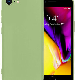 Nomfy Nomfy iPhone 8 Hoesje Siliconen - Groen