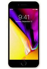 Nomfy Hoesje Geschikt voor iPhone 7 Hoesje Siliconen Cover Case - Hoes Geschikt voor iPhone 7 Hoes Back Case - Wit