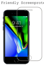 BASEY. Screenprotector Geschikt voor iPhone 8 Screenprotector Tempered Glass - Screenprotector Geschikt voor iPhone 8 Beschermglas Screen Protector Glas