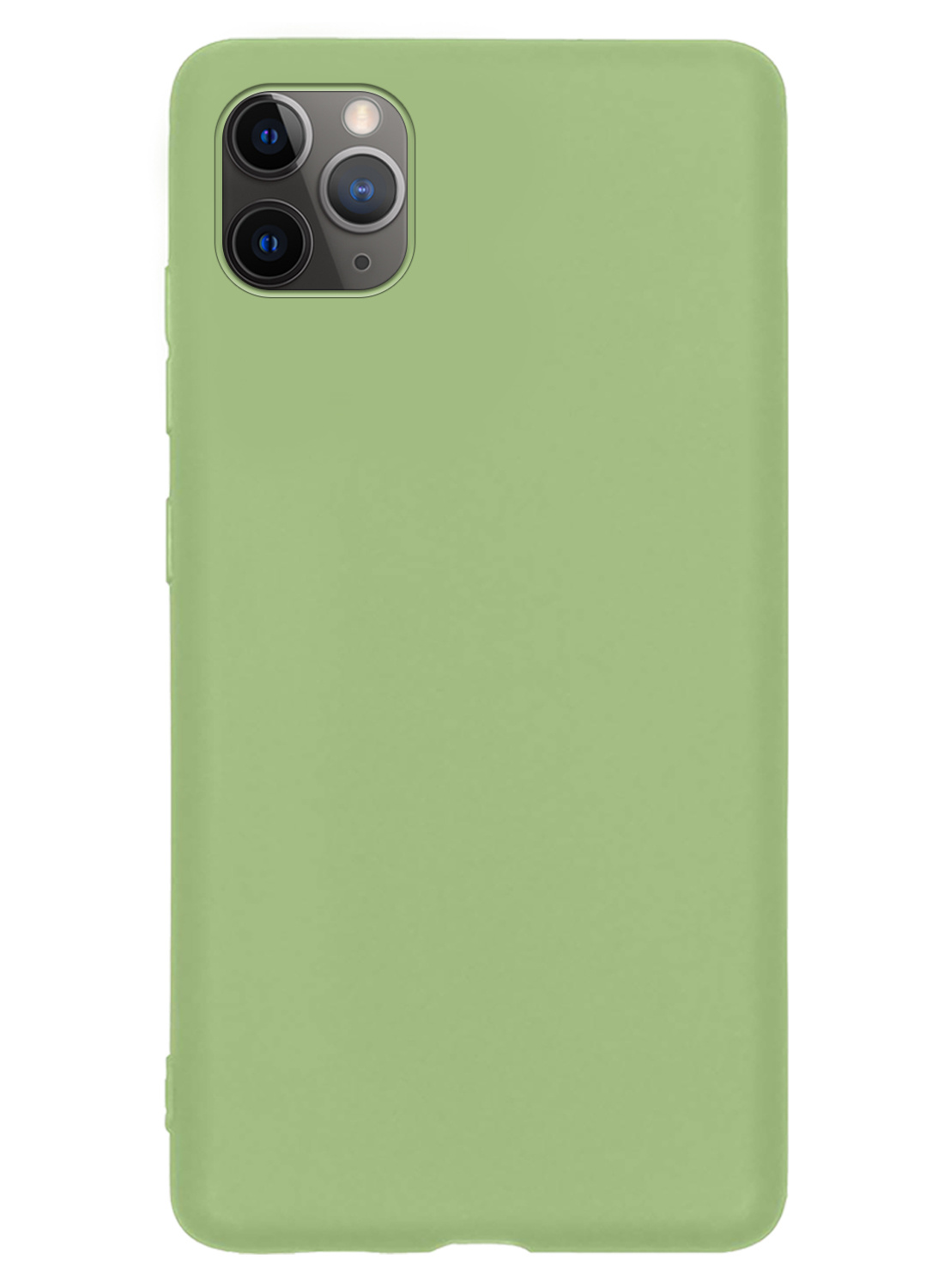 NoXx Hoes Geschikt voor iPhone 12 Pro Hoesje Cover Siliconen Back Case Hoes - Groen - 2x