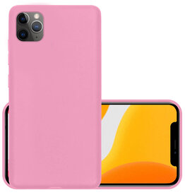 NoXx NoXx iPhone 12 Pro Hoesje Siliconen - Licht Roze