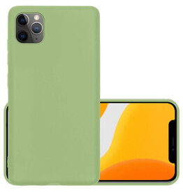 NoXx NoXx iPhone 12 Pro Hoesje Siliconen - Groen