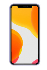 NoXx Hoes Geschikt voor iPhone 12 Hoesje Cover Siliconen Back Case Hoes - Lila