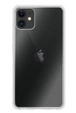 NoXx Hoes Geschikt voor iPhone 12 Mini Hoesje Cover Siliconen Back Case Hoes - Transparant