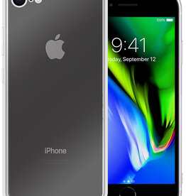 NoXx NoXx iPhone SE 2020 Hoesje Siliconen - Transparant