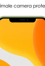 NoXx Hoes Geschikt voor iPhone 11 Pro Max Hoesje Cover Siliconen Back Case Hoes - Groen - 2x