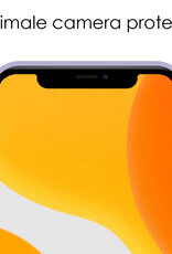 NoXx Hoes Geschikt voor iPhone 11 Pro Max Hoesje Cover Siliconen Back Case Hoes - Lila