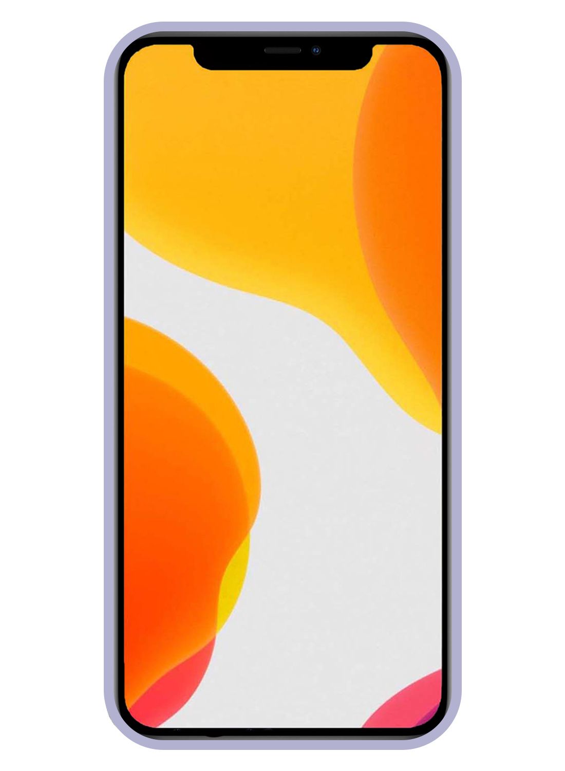 NoXx Hoes Geschikt voor iPhone 11 Pro Hoesje Cover Siliconen Back Case Hoes - Lila - 2x