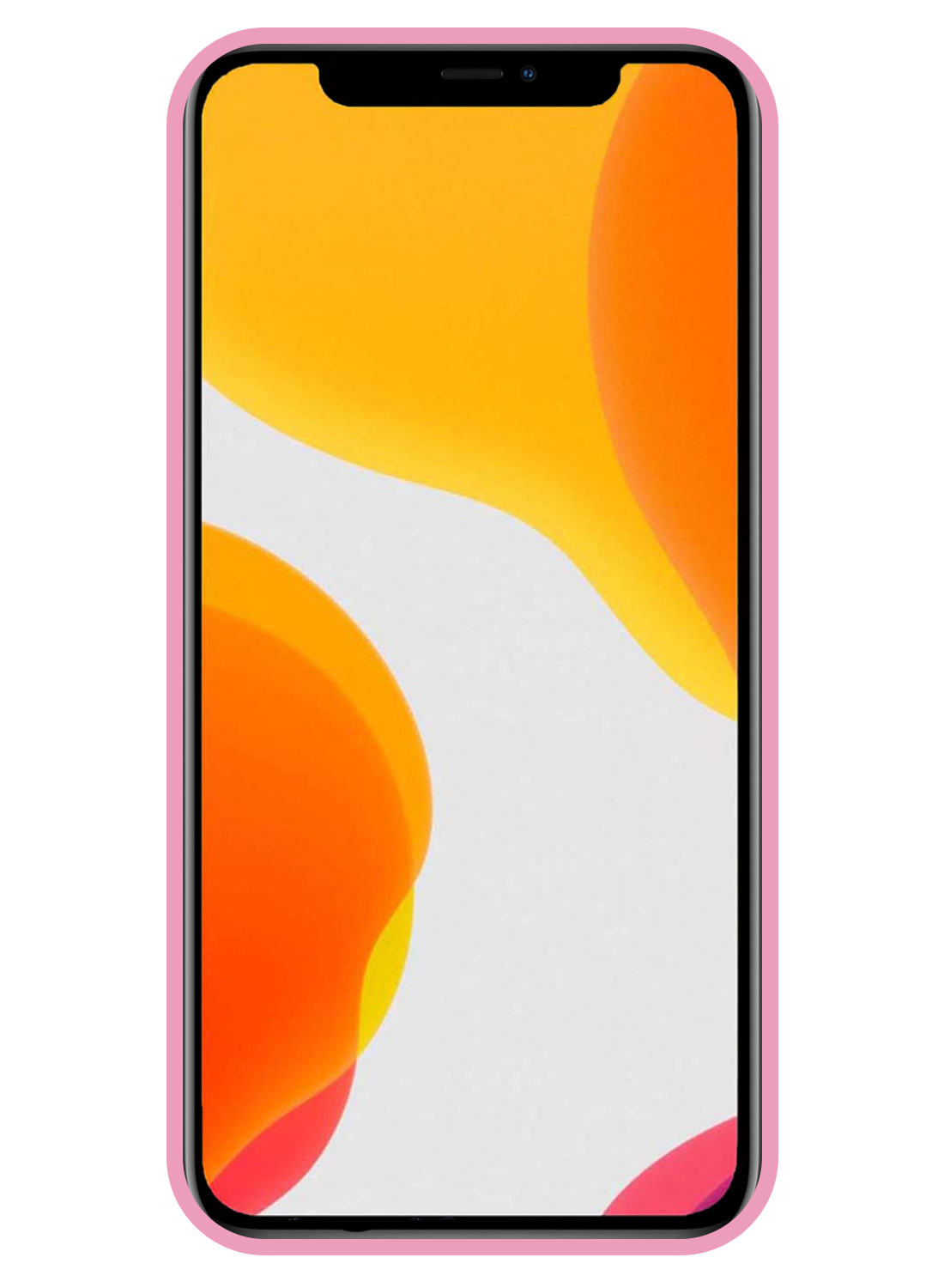 NoXx Hoes Geschikt voor iPhone 11 Pro Hoesje Cover Siliconen Back Case Hoes - Lichtroze - 2x