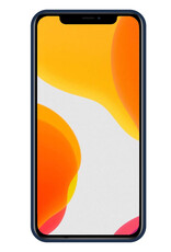 NoXx Hoes Geschikt voor iPhone 11 Pro Hoesje Cover Siliconen Back Case Hoes - Donkerblauw - 2x