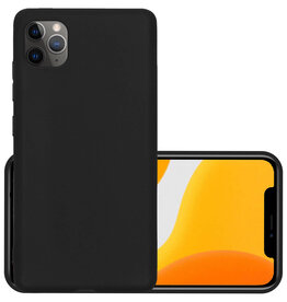 NoXx NoXx iPhone 11 Pro Hoesje Siliconen - Zwart
