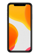 NoXx Hoes Geschikt voor iPhone 11 Hoesje Cover Siliconen Back Case Hoes - Zwart - 2x