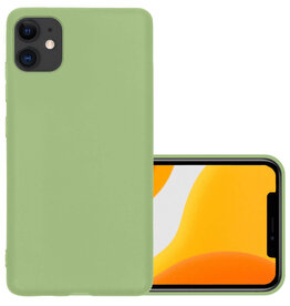 NoXx NoXx iPhone 11 Hoesje Siliconen - Groen