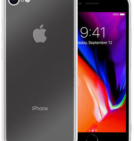 NoXx NoXx iPhone 8 Hoesje Siliconen - Transparant