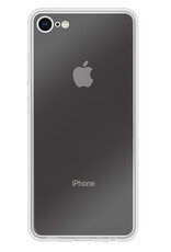 NoXx Hoes Geschikt voor iPhone 8 Hoesje Cover Siliconen Back Case Hoes - Transparant