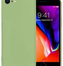 NoXx NoXx iPhone 8 Hoesje Siliconen - Groen