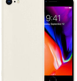 NoXx NoXx iPhone 7 Hoesje Siliconen - Wit