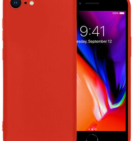 NoXx NoXx iPhone 7 Hoesje Siliconen - Rood