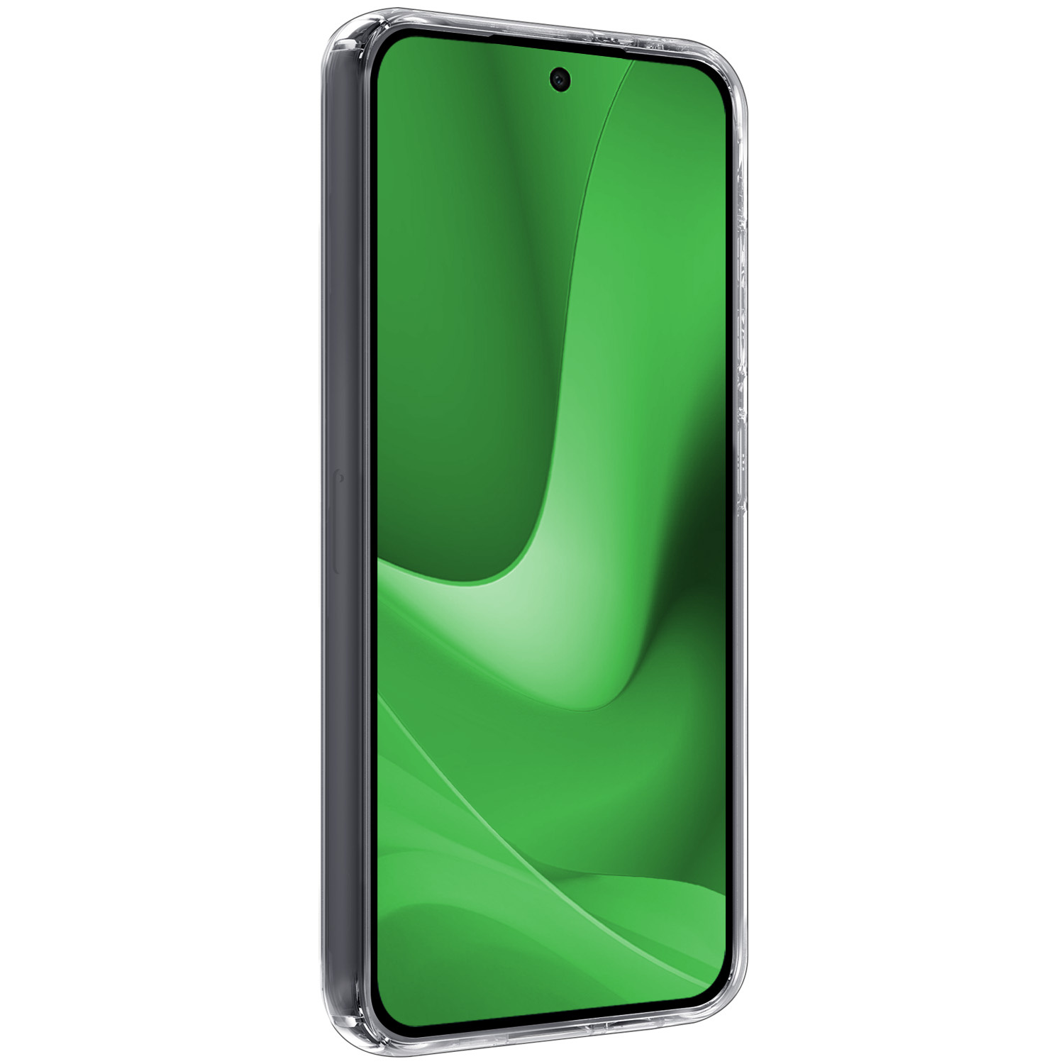 BASEY. Hoes Geschikt voor OPPO A79 Hoesje Siliconen Back Cover Case - Hoesje Geschikt voor OPPO A79 Hoes Cover Hoesje - Transparant