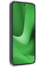 BASEY. Hoes Geschikt voor OPPO A79 Hoesje Siliconen Back Cover Case Met 2x Screenprotector - Hoesje Geschikt voor OPPO A79 Hoes Cover Hoesje - Transparant