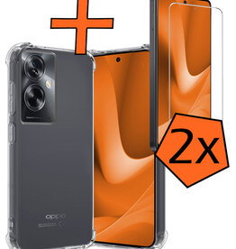Nomfy Nomfy OPPO A79 Hoesje Shockproof Met 2x Screenprotector