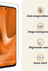 Nomfy Hoesje Geschikt voor OPPO A79 Hoesje Siliconen Cover Case Met 2x Screenprotector - Hoes Geschikt voor OPPO A79 Hoes Back Case - Zwart