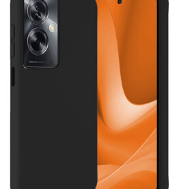 Nomfy Nomfy OPPO A79 Hoesje Siliconen - Zwart