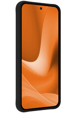 Nomfy Hoesje Geschikt voor OPPO A79 Hoesje Siliconen Cover Case - Hoes Geschikt voor OPPO A79 Hoes Back Case - Zwart