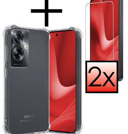 NoXx NoXx OPPO A79 Hoesje Shockproof Met 2x Screenprotector