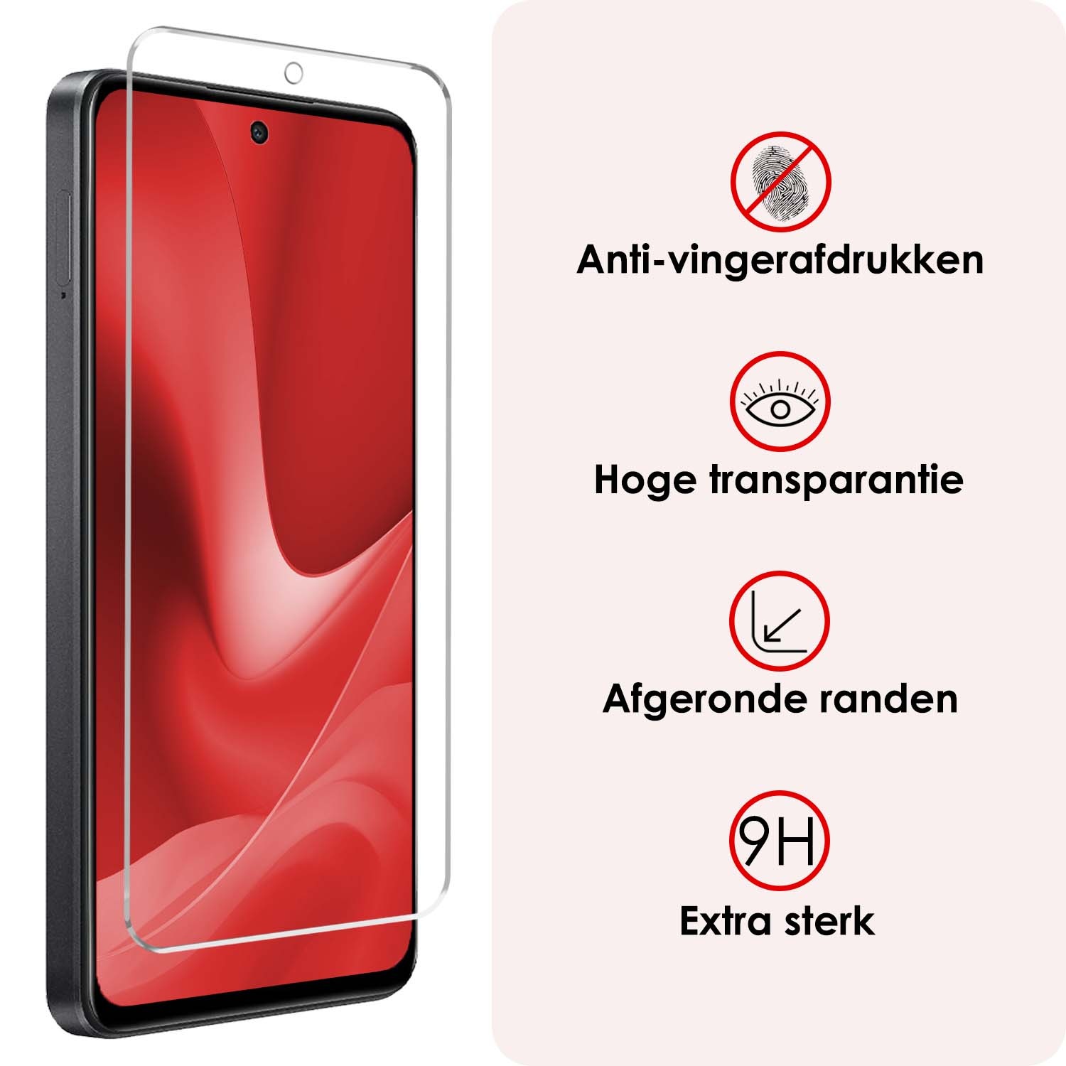 NoXx Hoes Geschikt voor OPPO A79 Hoesje Siliconen Cover Shock Proof Back Case Shockproof Hoes Met 2x Screenprotector - Transparant