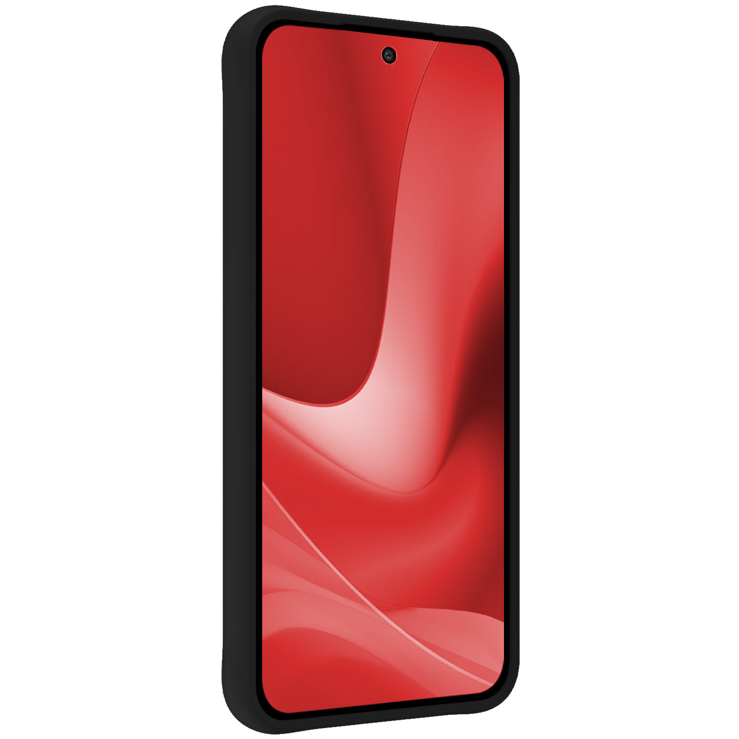 NoXx Hoes Geschikt voor OPPO A79 Hoesje Cover Siliconen Back Case Hoes Met Screenprotector - Zwart