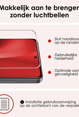 NoXx Hoes Geschikt voor OPPO A79 Hoesje Cover Siliconen Back Case Hoes Met 2x Screenprotector - Zwart