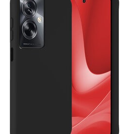 NoXx NoXx OPPO A79 Hoesje Siliconen - Zwart