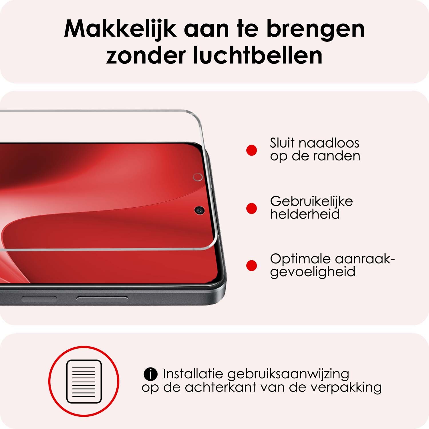 NoXx Hoes Geschikt voor OPPO A79 Hoesje Cover Siliconen Back Case Hoes Met Screenprotector - Transparant