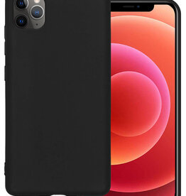 BASEY. BASEY. iPhone 11 Pro Hoesje Siliconen - Zwart