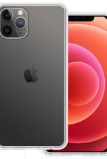 BASEY. Hoes Geschikt voor iPhone 11 Pro Hoesje Siliconen Back Cover Case - Hoesje Geschikt voor iPhone 11 Pro Hoes Cover Hoesje - Transparant