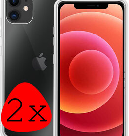BASEY. BASEY. iPhone 11 Hoesje Siliconen 2 PACK - Transparant