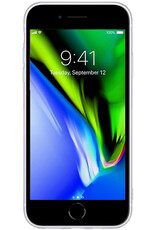 BASEY. Hoes Geschikt voor iPhone 7 Hoesje Siliconen Back Cover Case - Hoesje Geschikt voor iPhone 7 Hoes Cover Hoesje - Transparant