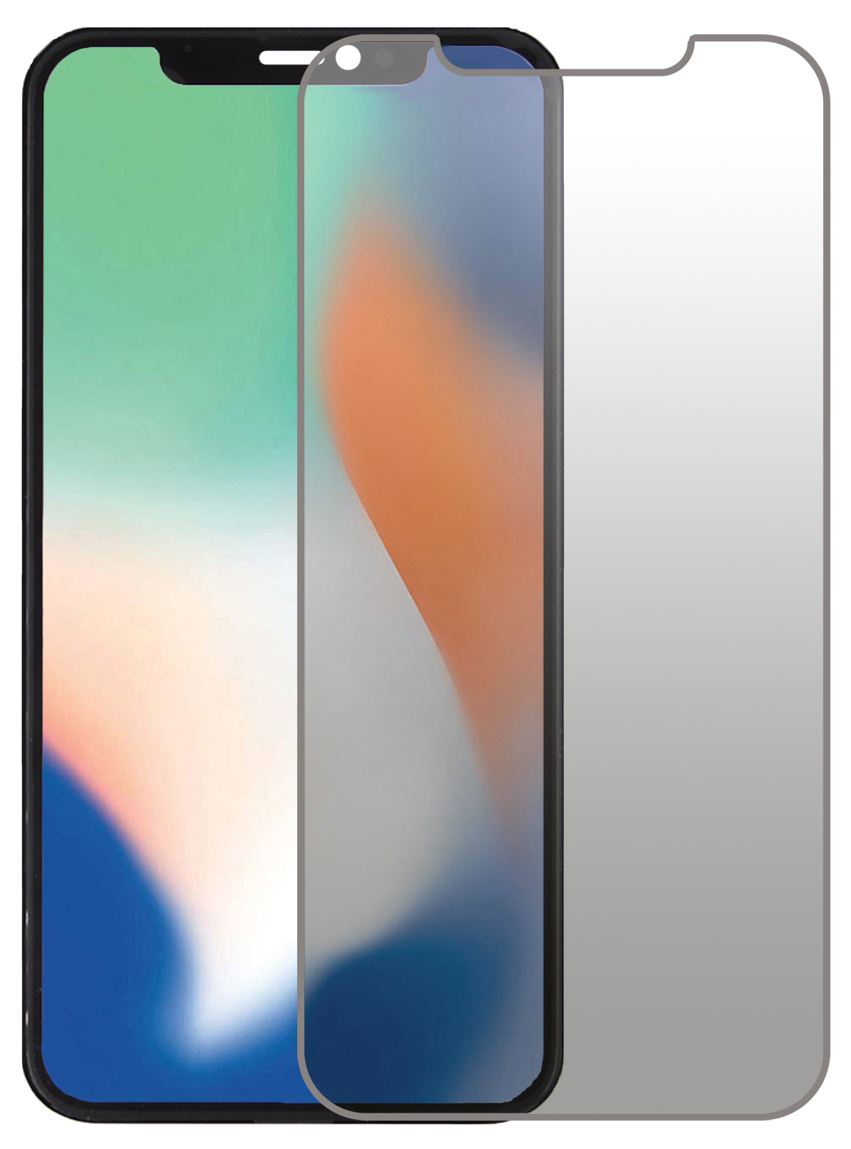 Nomfy Screenprotector Geschikt voor iPhone 12 Screenprotector Privacy Bescherm Glas - Screenprotector Geschikt voor iPhone 12 Privacy Screenprotector Tempered Glass