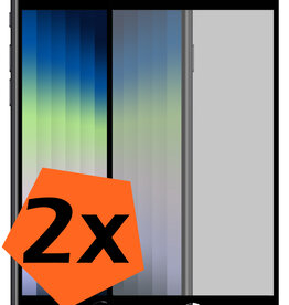 Nomfy Nomfy iPhone SE 2022 Screenprotector Glas Privacy - 2 PACK