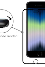 Nomfy Screenprotector Geschikt voor iPhone SE 2022 Screenprotector Bescherm Glas - Screenprotector Geschikt voor iPhone SE (2022) Screen Protector Tempered Glass Full Screen Full Cover