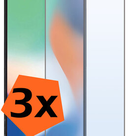 Nomfy Nomfy iPhone 11 Pro Max Screenprotector Glas - 3 PACK