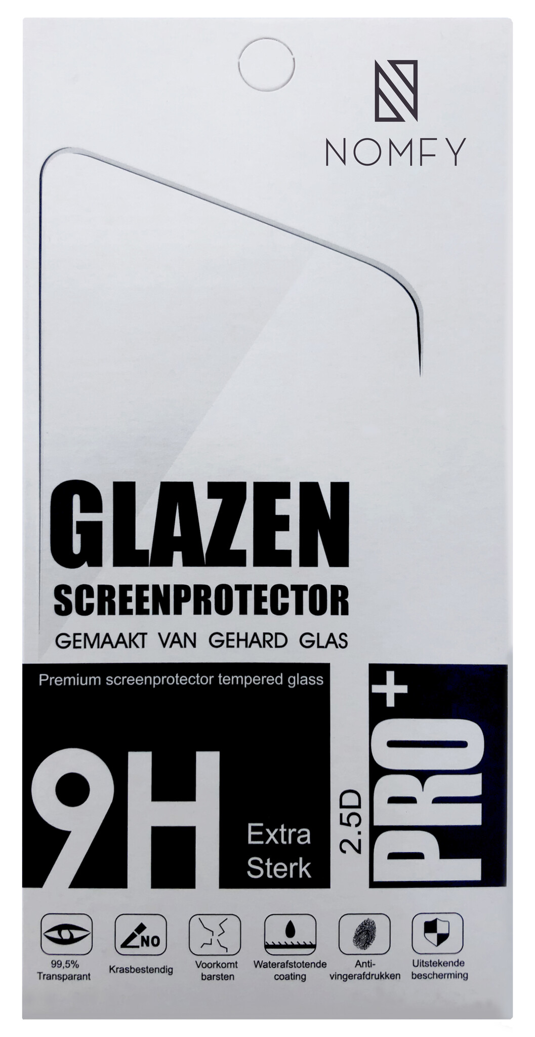 Nomfy Screenprotector Geschikt voor iPhone 11 Screenprotector Privacy Bescherm Glas - Screenprotector Geschikt voor iPhone 11 Privacy Screenprotector Tempered Glass - 3 PACK